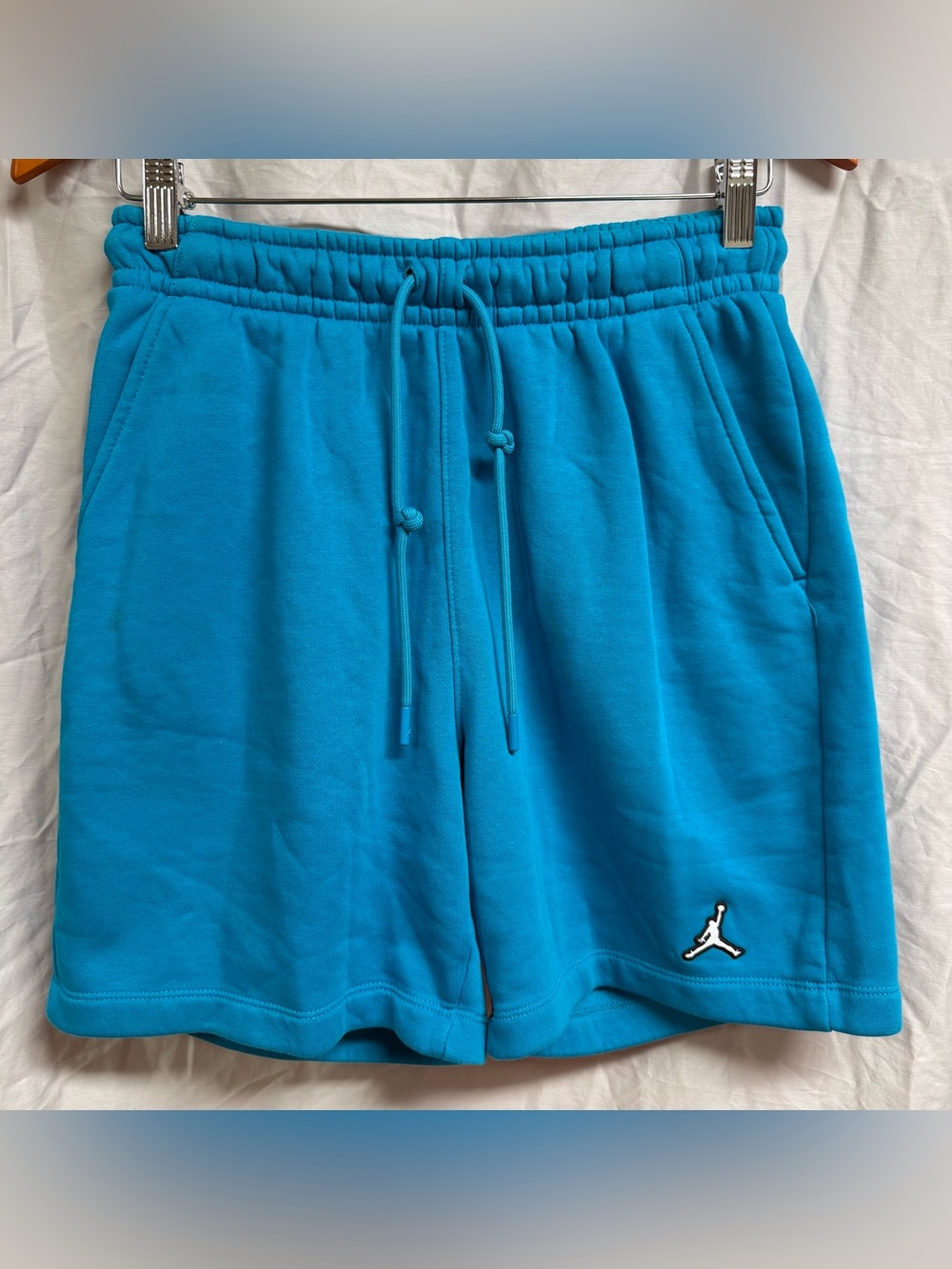 Jordan Teal Blue Jumpman Drawstring Shorts